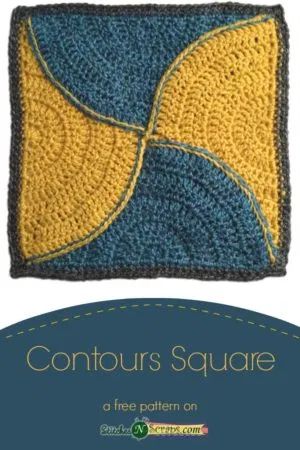 Granys Crochet Squares Free Pattern, Solid Granny Square, Granny Square Pattern Free, Crochet Stitches For Blankets, Easy Crochet Blanket, Crochet Blocks, Crochet Circles, Crochet Square Patterns, Granny Squares Pattern