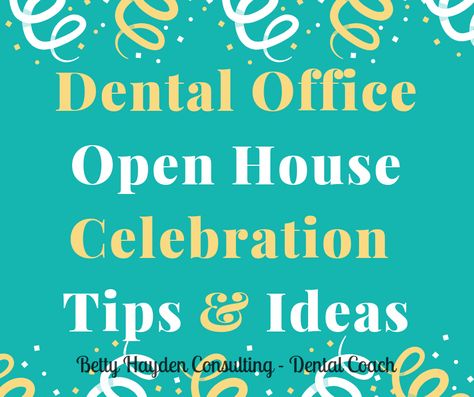 Dental Office Open House Ideas, Dental Gifts For Patients, Dental Open House Ideas, Dental Office New Patient Gifts, Marketing Ideas For Dental Office, Giveaway Ideas For Kids, Event Theme Ideas, Dental Office Management, Ortho Marketing