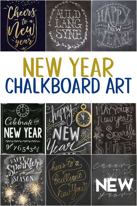 New Year Chalkboard Art ideas will not only ignite your creative spark but also add a touch of charm and positivity to your space. New Year Chalkboard Art, New Year Chalkboard, Chalkboard Art Ideas, Chalkboard Mirror, Chalkboard Fonts, New Year Art, Chalkboard Lettering, Chalk It Up, Chalkboard Wall