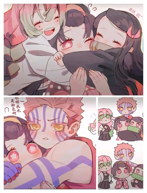 Akaza X Koyuki Fanart Kiss, Hakukoyu Fanart, Kokushibo And Akaza, Akaza And Nezuko, Demon Slayer Koyuki, Koyuki X Akaza, Akaza And Koyuki, Hakuji X Koyuki, Akaza X Koyuki