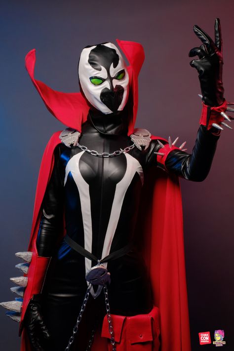 My Cosplay Comic Con Siberia 2018 #spawn #cosplay Spawn Cosplay, Spawn Costume, Rare Comic Books, Comic Villains, Comic Con Cosplay, Arte Cyberpunk, Art Characters, Cute Cosplay, Body Suit