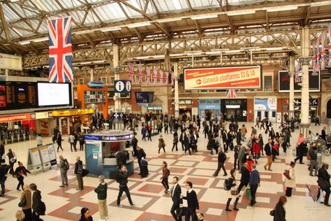 Victoria Station, London Victoria Station London, Westminster Cathedral, London Overground, Victoria Station, England Photography, Southern Railways, Vacation Locations, Gatwick, London Calling