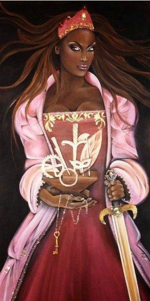 Orishas Yoruba, African Mythology, Oh My Goddess, Sacred Feminine, African Diaspora, African American Art, Black Women Art, The Goddess, Gods And Goddesses