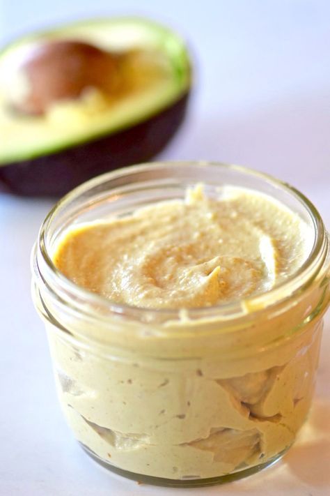 Avocado Tahini Spread | TastingPage.com Avocado Tahini Sauce, Veggies Dip, Tahini Recipes, Vegan Spreads, Avocado Cilantro Lime Dressing, Peanut Butter Banana Pancakes, Sebi Recipes, Peanut Butter Pancakes, Apple Chips Baked