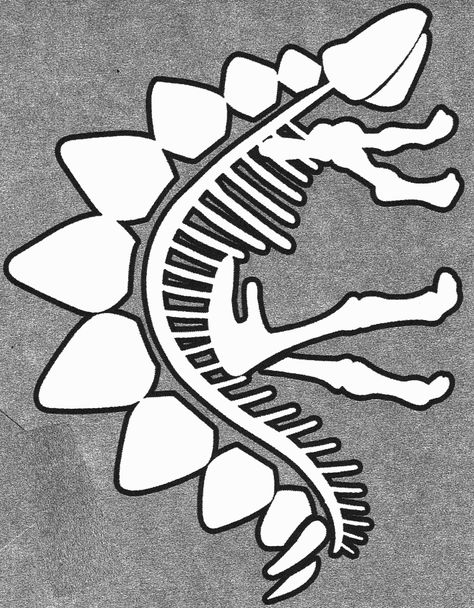 Dinosuarss Crafts - Print your Dinosaur Fossil Template 2 at AllKidsNetwork.com Skeleton Template, Dinosaur Template, Thema Dino, Dinosaur Lesson, Dinosaur Activities Preschool, Dinosaur Dig, Dinosaurs Preschool, Crafts Animals, Dinosaur Fossil