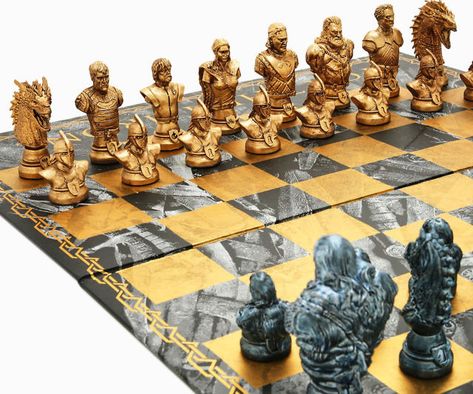 Game Of Thrones Chess, Game Of Thrones Wine, Chess Board Game, Game Of Thrones Facts, White Walker, Game Of Thrones Tv, Game Of Thrones Dragons, Night King, Hbo Game Of Thrones