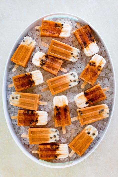 Boba Thai Iced Tea Popsicles via Pineapple and Coconut for Cost Plus World Market www.worldmarket.com #WorldMarket Global Gourmet Recipes Tea Popsicles, Thai Iced Tea, Pineapple And Coconut, Cold Treats, Tapioca Pearls, Thai Dessert, Ice Cream Popsicles, Popsicle Recipes, Cost Plus World Market