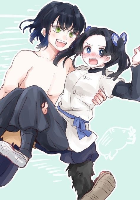 Inosuke X Aoi, Best Anime Couples, Anime Couples Manga, Fanarts Anime, Anime Ships, Kimetsu No Yaiba, Best Anime Shows, Slayer Anime, Cute Anime Couples