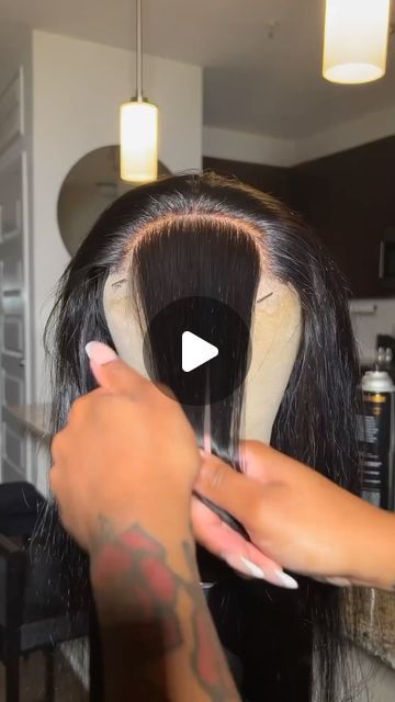 Raw Hair 🌸Vietnamese🌸Filipino 🌸 Indian®️ on Instagram: "How to cut bangs 💇🏽‍♀️ I see so many stylists cut their bangs terribly 😫😫 Here is the tutorial. Watch learn and practice   #explore #hairgoals #hairinspo #tutorial #frontal #gluelesswig #haircolor #lacefrontal #frontalwig #lace #hairstyles #models #curls #creative #sewin #rawhair" How To Curl Side Bangs With Flat Iron, Frontal Bangs Hairstyle, How To Give Yourself Bangs, How To Cut Long Bangs At Home, Bang Tutorial Cut, Bang Frontal Hairstyles, How To Do Side Bangs, Sew In With Bangs Black Women, Fringe Bangstyle Hair Black Women