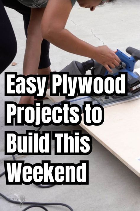 Bathroom Wood Decor Ideas, No Saw Wood Projects, Easy Diy Wood Furniture, One Day Woodworking Projects, Cool Easy Wood Projects, Easy Plywood Projects, Small Wood Work Projects, Things To Make With Plywood, Cute Diy Wood Projects