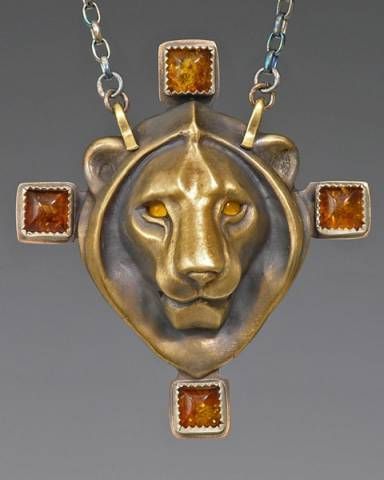 Lion Jewelry, Amber Eyes, Animal Spirit, Animal Totem, Animal Totems, Cat Jewelry, Amber Jewelry, Lion Head, Stunning Jewellery