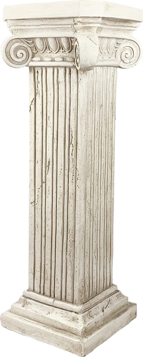 Roman Pillars Columns, Greek Pillars, Sculpture Pedestal, Indoor Outdoor Wedding, Marble Pillar, Greek Columns, Porch Posts, Corinthian Column, Frog Decor