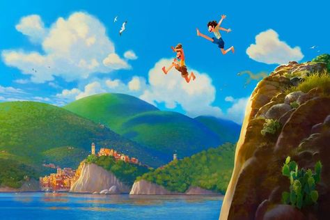 New Pixar Movies, Lucas Movie, Jim Gaffigan, Pixar Films, Summer Movie, Italian Riviera, Next Film, Film Disney, Walt Disney Animation