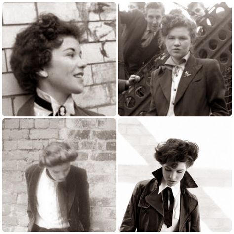 Teddy Girls 1950s, Teddy Boy, 1950s Hairstyles, Teddy Girl, Uk Style, Teddy Boys, Super Busy, Skater Girls, Rockabilly Fashion