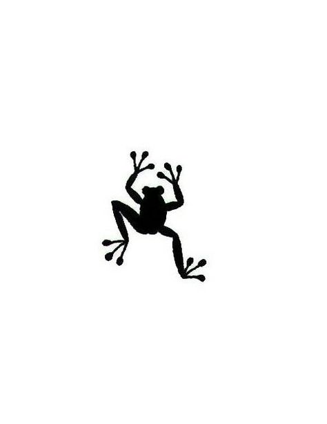 Frog Silhouette, Tree Frog Tattoos, Tattoo Removal Cost, Black Frog, Frog Tattoo, Frog Tattoos, Angel Wings Tattoo, Silhouette Images, Lip Tattoos