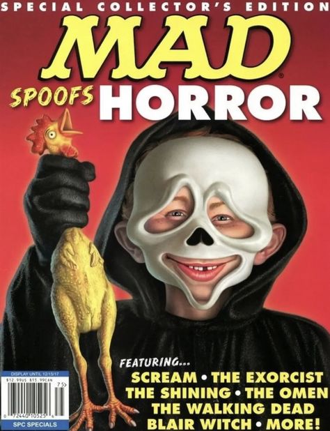 Beavis Y Butthead, Horror Magazine, Alfred E Neuman, Color Energy, Mad Tv, Blair Witch, The Omen, Mad Magazine, Popular Magazine