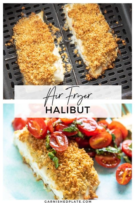 If you've ever thought making a delicious halibut recipe would be difficult, then I've got great news! Grab your air fryer and just 4 ingredients for better than restaurant quality Air Fryer Halibut! Halibut Recipe, Air Fryer Fish Recipes, Plate Recipes, Halibut Recipes, Air Fryer Fish, Air Fry Recipes, Air Fryer Dinner Recipes, Air Fryer Healthy, Air Fryer Recipes Easy