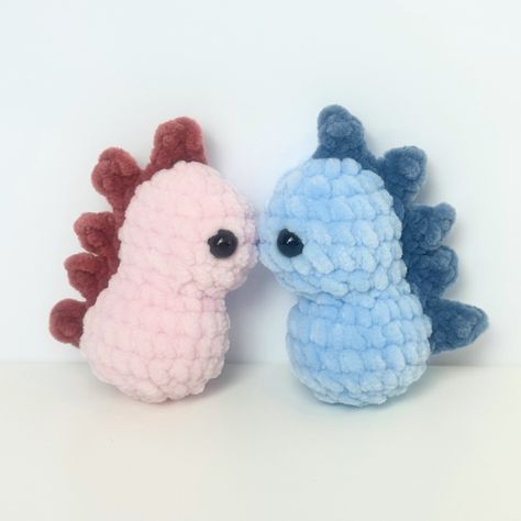 No-Sew Quick Crochet Mini Dinosaur Arigumi Patterns Free Dinosaur, Amigurumi No Sew Dinosaur Free Pattern, Tiny Dinosaur Crochet Pattern Free, Crochet Plush Tutorial, Free Fast Crochet Patterns, Small Dinosaur Crochet Pattern Free, Mini Dinosaur Crochet Pattern Free, No Sew Dinosaur Crochet, Crochet Patterns No Sew