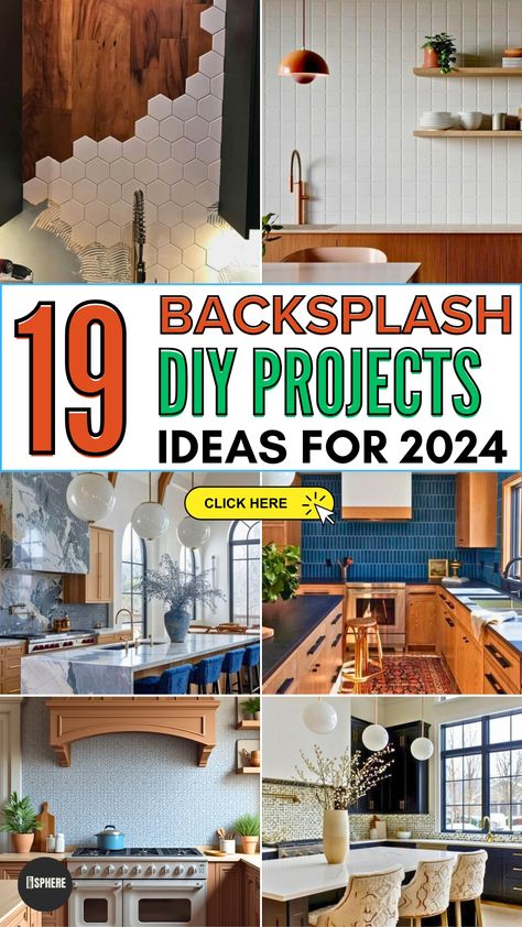 Upgrade your kitchen with these 19 stunning DIY backsplash ideas perfect for 2024! From peel-and-stick tiles to creative paint techniques, these budget-friendly designs will add style and personality without breaking the bank. Transform your space with easy-to-follow tips that are ideal for renters or homeowners looking for a fresh look. Find inspiration and start your affordable kitchen makeover today! Diy Backsplash Ideas On A Budget, Cheap Backsplash Ideas Diy, Back Splashes Ideas For Kitchen Diy, Diy Backsplash Kitchen, Affordable Backsplash Ideas, Diy Backsplash Ideas, Diy Kitchen Backsplash Ideas, Backsplash Mural, Cozy Christmas Living Room