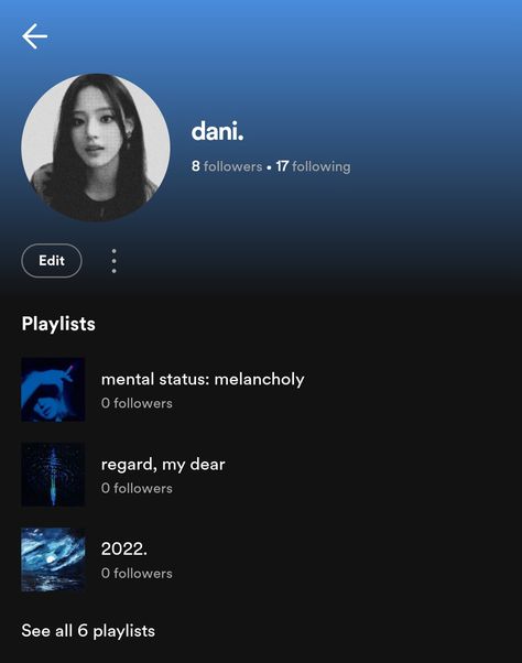 everything is blue | spotify profile Spotify Profile Aesthetic, Aesthetic Spotify Profile, Spotify Profiles, Spotify Profile Picture, Blue Spotify, Playlists Ideas, Spotify Profile, Spotify Ideas, Profile Ideas