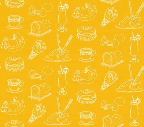 Food and beverages seamless pattern Prem... | Premium Vector #Freepik #vector #background #pattern #food #menu Restaurant Wallpaper, Menu Project, Halftone Pattern, Vector Food, Pastel Pattern, Vector Background Pattern, Hand Drawn Pattern, Hexagon Pattern, Food Restaurant