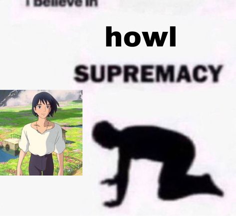 Howls Moving Castle Howl Memes, Howls Moving Castle Bird Howl, Howls Moving Castle Pumpkin Carving, Howl Memes, Howls Moving Castle Aesthetic Wallpaper, Howls Moving Castle Funny, Howl Pfp, I Am A Simp, Howls Moving Castle Howl