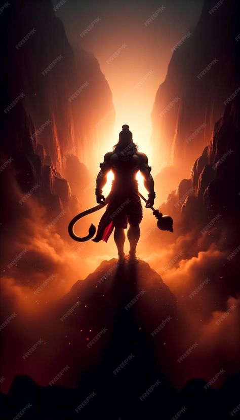 Hanuman Gada, Spray Paint Artwork, Just Do It Wallpapers, Savage Wallpapers, Muscular Physique, Gym Wallpaper, Hanuman Hd Wallpaper, Girl Cartoon Characters, Pictures Of Shiva