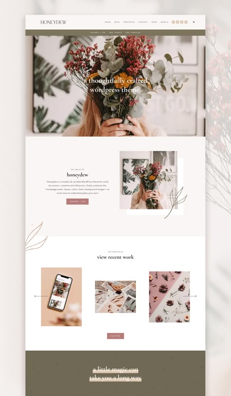 Boho Chic Website Design, Wordpress Aesthetic, Aesthetic Web Design, Aesthetic Website Layout, Organic Website Design, Artist Website Design, Portfolio Aesthetic, Aesthetic Website Design, Website Design Aesthetic