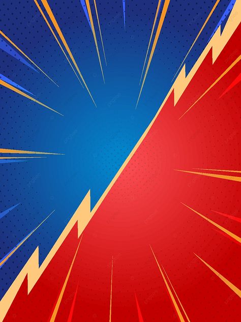 Comic Con Fondo Rojo Y Azul Vs Flash Blue Red Background, Blue And Red Wallpaper, Vs Background, Flash Background, Blue And Red Background, Red And Blue Background, Lightning Background, Superhero Background, Flash Superhero