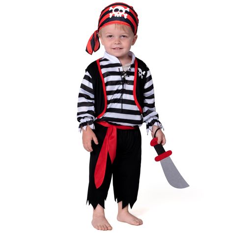 Toddler pirate costume diy