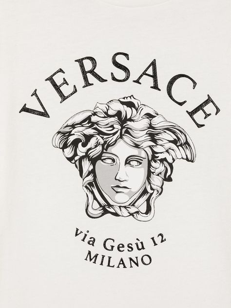 Versace Logo Design, Versace Tattoo, Boys Edit, Cricut Stencils, Clothing Brand Logos, Versace T Shirt, Versace Kids, Versace Logo, Make Tattoo