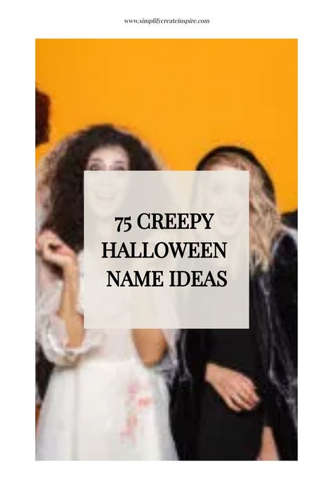 Discover an amazing Halloween name generator that will provide you with a plethora of eerie and spooky inspiration! In addition, explore bonus name suggestions to spark your creativity even further. Ideal for those looking for unique and chilling names this Halloween season! Halloween Username Ideas, Halloween Usernames, Christmas Elf Name Generator, Halloween Party Names, Christmas Elf Names, Spooky Inspiration, Scary Names, Halloween Candy Recipes, Usernames For Instagram