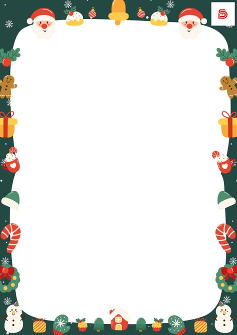 Christmas Templates Background, Engagement Committee, Christmas Border Design, Christmas Boarders, Christmas Articles, Christmas Template, Christmas Letters, Cute Borders, Christmas Cover