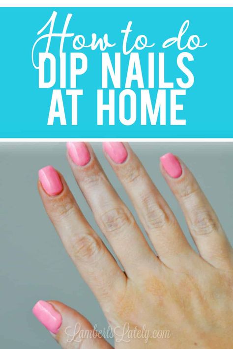 Give DIY Dip Powder Nails a try - they're so easy to do! See how to do dip nails at home with a step by step tutorial. Get instructions on how to apply coffee filter tips, apply Revel's powder, do an alternate gel method, and remove dip nails. Dip Nails Tips, Dip Nails With Tips, Remove Dip Nails, Clean A Dryer, Nails Power, Dip Nails At Home, How To Do Dips, Diy Dip Powder, Instant Pot Freezer Meals