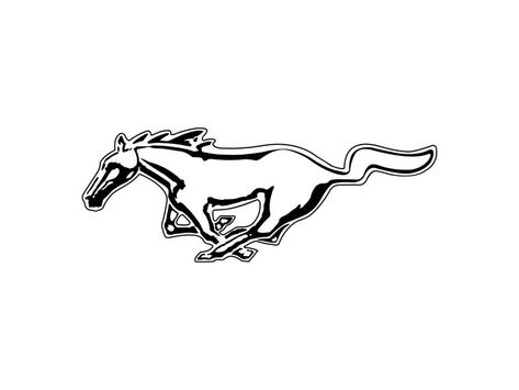 Mustang Tattoo, 2013 Mustang, Ford Mustang Logo, Mustang Logo, Car Brands Logos, Mustang Car, Mustang T Shirts, Old Vintage Cars, Mustang Horse