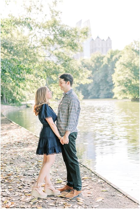 Engagement Photos Atlanta, Atlanta Photoshoot, Gardens Photoshoot, Piedmont Park Atlanta, Atlanta Engagement Photos, Eden Gardens, Travel Photo Album, Atlanta Wedding Photography, Park Engagement Photos