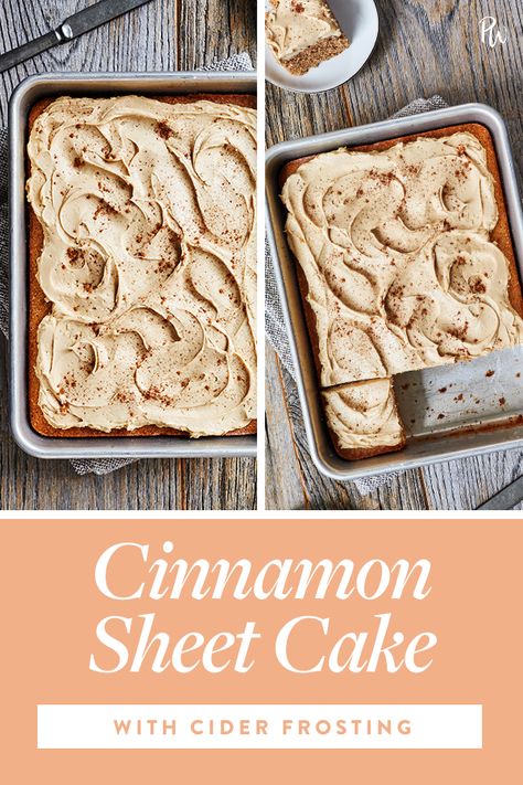 Cinnamon Sheet Cake, Apple Baking, Baking Fall, Calories Food, Dessert Fall, Apple Food, Cooking Spices, Food Spices, Baking Easy