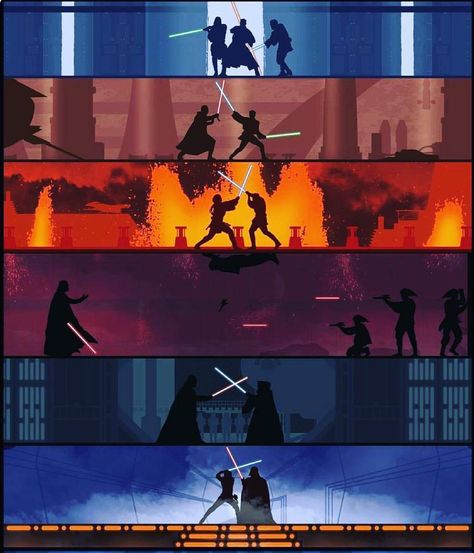 Best is definitely Anakin vs Obiwan Tattoos Arm Mann, Star Wars Lightsaber, Star Wars Painting, Anakin Vader, Star Wars Background, Avengers Film, Star Wars Love, Star Wars Light Saber, Star Wars Tattoo