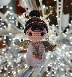 PATRONES AMIGURUMI GRATIS: PATRON GRATIS ANGEL AMIGURUMI 35178 Jul Diy, Crochet Angels, Crochet Angel, Crochet Xmas, Pola Amigurumi, Crochet Christmas Decorations, Crochet Christmas Ornaments, Angel Doll, Christmas Crochet Patterns