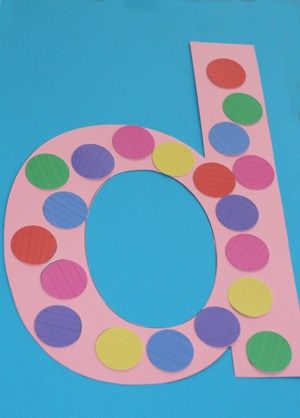 Kids printable alphabet letter activities perfect for toddlers, preschoolers and kindergarten to re-inforce letters and sounds. Wonderful for shapes week! Letter D Craft, Letter D Crafts, Preschool Letter Crafts, Preschool Family, Alphabet Letter Activities, Lap Books, Alphabet Centers, Abc Crafts, Alphabet Letter Crafts