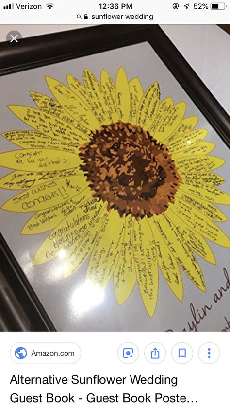 Sunflower Guest Book Ideas, Sunflower Centerpieces Wedding, Rustic Sunflower Wedding Ideas, Sunflower Wedding Centerpieces, Sunflower Cup, Wlw Wedding, Sunflower Wedding Ideas, Sunflower Wedding Decorations, Rustic Sunflower Wedding