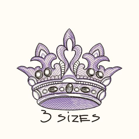 Crown Embroidery Design, Bee Embroidery Design, Crown Embroidery, Cat Embroidery Design, Cat Machines, Bee Embroidery, Embroidery Design Sets, Machine Pattern, Animal Embroidery