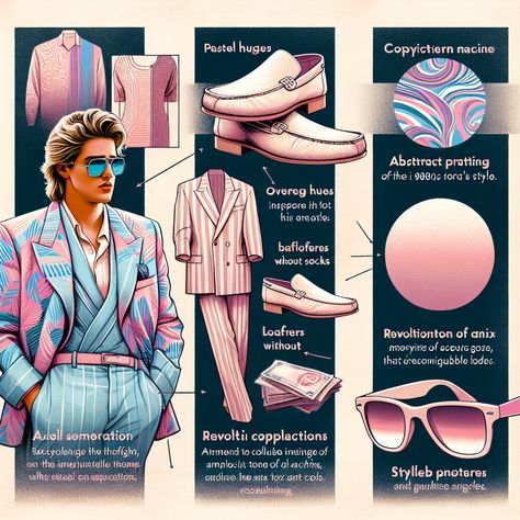 The television series "Miami Vice" revolutionized more than just primetime entertainment when it first aired in 1984; it birthed an iconic fashion mov... Miami Vice Fashion Men, 80s Miami Fashion, Miami Vice Party Outfit, Miami Vice Outfit, Miami Vice Party, Miami Vice Style, Miami Vice Fashion, Modern Miami, White Linen Suit