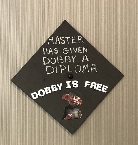 Harry Potter theme graduation party! 🎓⚡️ Graduation Harry Potter Theme, Harry Potter Graduation Party, Harry Potter Graduation, Free Dobby, Graduation Party Decorations, Cap Decoration, Graduation Theme, Graduation Cap Decoration, Cap Decorations