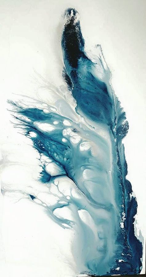 Blue Bottle 600 x 1200 by AliCContemporaryArt Blue Watercolor Background, Alcohol Ink Crafts, Soyut Sanat Tabloları, Alcohol Ink Painting, Blue Bottle, Alcohol Ink Art, Watercolor Canvas, Abstract Canvas Painting, Fluid Art