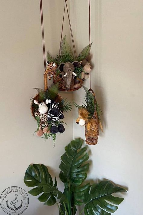 Baby Jungle Theme Nursery, Safari Boys Room, Jungle Nursery Theme, Diy Window Frame, Kids Jungle Room, Jungle Bedroom, Jungle Theme Nursery, Diy Nursery Decor, Safari Theme Nursery