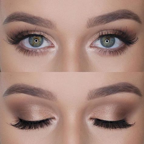 Eyeshadow Basics, Natural Summer Makeup, Maquillage On Fleek, Makeup 2018, Best Wedding Makeup, Bronze Makeup, Best Eyeshadow, Braut Make-up, Makijaż Smokey Eye