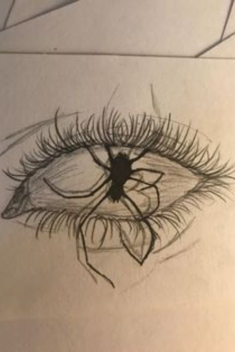 Demon Eyes Drawing, Traditional Sketches, Eye Drawings, Notebook Drawing, Cool Pencil Drawings, Creative Drawing Prompts, Queer Art, Easy Doodles Drawings, Easy Drawings Sketches