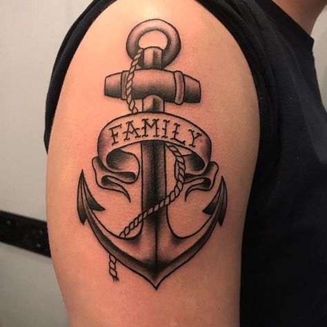 Tattos With Meaning For Boys, Navy Anchor Tattoos, Anchor Clip Art, Brazilian Tattoo, Men's Tattoos, Masculine Tattoos, Long Beard Styles, Anchor Tattoos, Nautical Tattoo