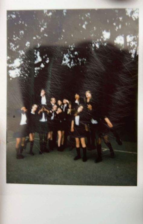 British Highschool Aesthetic, Uk High School Aesthetic, Uk Secondary School Aesthetic, Aesthetic Highschool, Friendgroup Aesthetic, Highschool Dream, Instax Polaroid, Romanticising School, Polaroid Instax